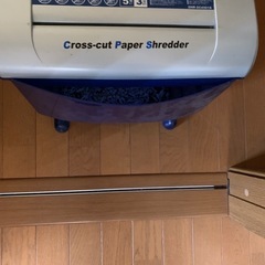 お取引中。電動シュレッダー