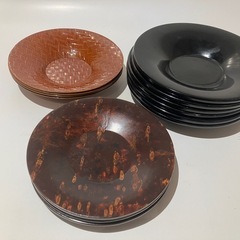 茶櫃/湯呑2種×16客/茶卓×14客/飲食店に/来客の多いお宅にの画像