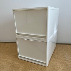 【無料】ベルメゾン　収納ケース　衣装ケース　クローゼット　2個セット