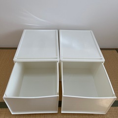 【無料】ベルメゾン　収納ケース　衣装ケース　クローゼット　2個セットの画像
