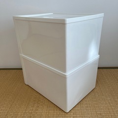 【無料】ベルメゾン　収納ケース　衣装ケース　クローゼット　2個セットの画像