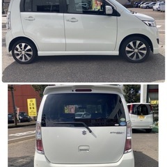 《自社ローン対応⭕️》［新潟県］【スズキ ワゴンR 660 スティングレー T】現金販売から自社ローンまで幅広い購入方法で対応❗️審査通過率98%、ブラックOK、格安中古車販売店【オーシャンデザイン】 ✨ ターボ✨の画像