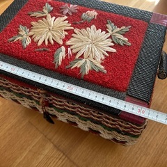 昭和レトロ　裁縫道具入れの画像
