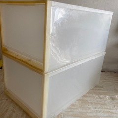 無印　MUJI カラーボックス　収納の画像
