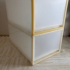 無印　MUJI カラーボックス　収納の画像