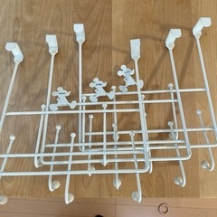 ミッキー　ディズニー　アイアン　ドアーハンガー　フック　子供部屋　収納の画像