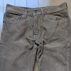 LEVI'S 505 コーデュロイブラウン W29 L32(丈詰済)の画像