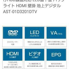新同11月限定　10.000円　32型DVDテレビの画像