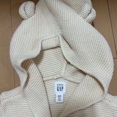 【差し上げます】 baby gapくま耳パーカー(12-24month)の画像