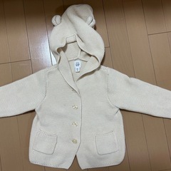 【差し上げます】 baby gapくま耳パーカー(12-24mo...