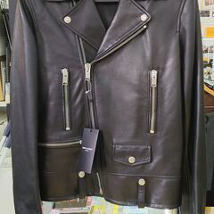 新品・未使用　SAIN LAURENT　ダブルライダースジャケッ...