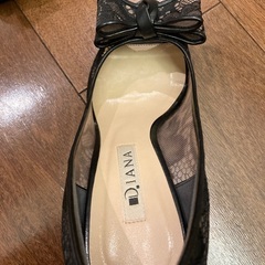 DIANA ミュール　黒　23の画像