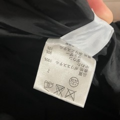 【取引予定あり】オンワード　prideglide黒ダウン②の画像