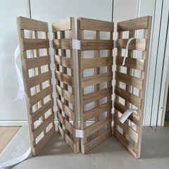 4つ折り桐すのこ ベビーサイズ の画像