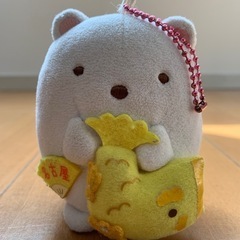 値下げ！すみっコぐらし　名古屋限定　キーホルダー　しろくま　シャ...