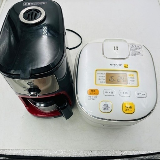 【❗️✨一人暮らし応援✨❗️】家電セット炊飯器コーヒーメーカー