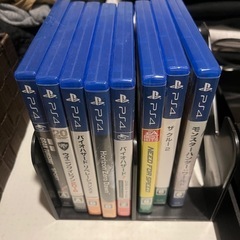 ps4  コントローラー2機　その他ソフト各種の画像