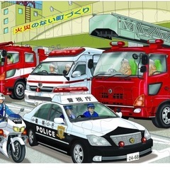 くもんのジグゾーパズル　step3 すごいぞはたらく車の画像