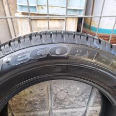 バリ溝 タイヤ 195/65 R15 91H ブリジストン ECOPIA 4本セットの画像