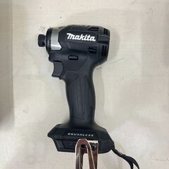 【未使用品】マキタ makita 18V 充電式インパクトドライバ TD173DRGXB 純正バッテリ BL1860B ２個 急速充電器DC18RF セット ブラック 黒色の画像
