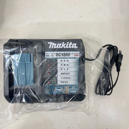 【未使用品】マキタ makita 18V 充電式インパクトドライバ TD173DRGXB 純正バッテリ BL1860B ２個 急速充電