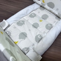 farska ファルスカ　寝返り防止//ベッドインベッドエイド ひつじの画像