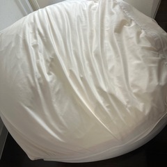 【商談中
】無印良品　体にフィットするソファ大　ベージュ