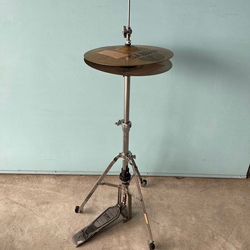 SABIAN PRO 14/36cm Hi-Hats ハイハット シンバル Pearl ハイハットスタンド  現状品