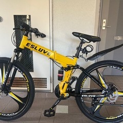 折りたたみマウンテンバイク26インチ　ほぼ新品