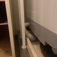 【お譲り先決定済】洗濯機付近の収納ラックの画像