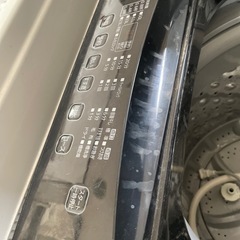 アイリス 6.0kg ガラストップ 洗濯機 2021の画像