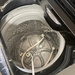 アイリス 6.0kg ガラストップ 洗濯機 2021の画像