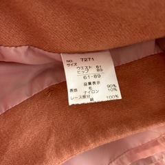 冬のスカートの画像
