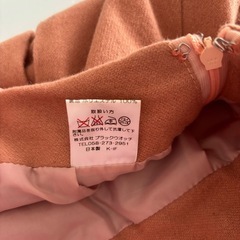 冬のスカートの画像