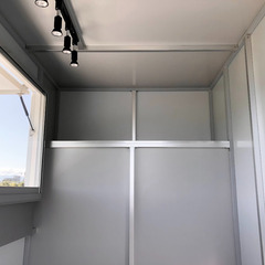 【BOX新品！】コストを抑えてオーダーメイドのキッチンカーを製作します♪BOXのみでも販売！の画像