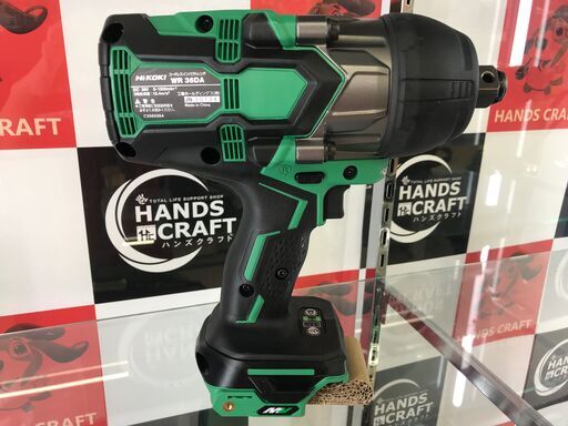 ✨HiKOKI　未使用　WR36DA(NN)　コードレスインパクトレンチ　説明書/付属品付き✨うるま市田場✨