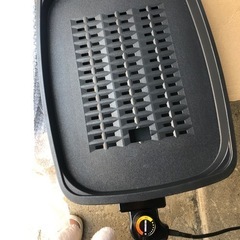 NO：2022 着脱式網焼き風ホットプレート‼️  大きめ‼️  美品の画像
