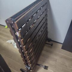 ベッド　折りたたみの画像