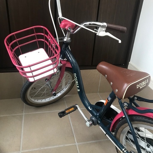 入手難　ミキハウス　ダブルB 16インチ　自転車　三輪車