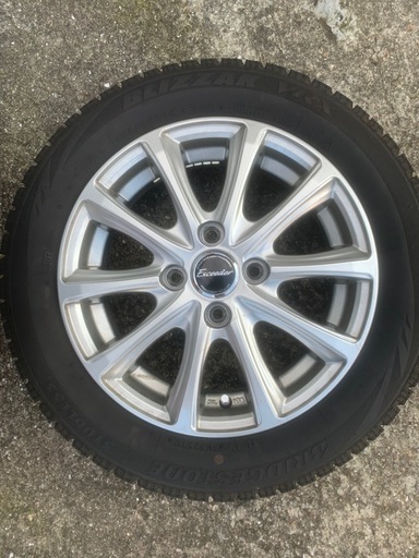 ブリヂストン　スタッドレスタイヤ4本　155/60/R14