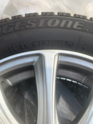 ブリヂストン　スタッドレスタイヤ4本　155/60/R14