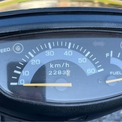 929.動画ありホンダ　スーパーディオ　2スト　原付　バイク　50cc   車体　埼玉の画像