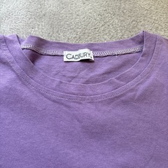 レディース　紫🟣Tシャツ　の画像