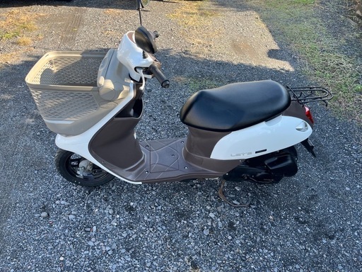 933.動画あり　スズキ　レッツバスケット　高年式　原付　バイク　50cc   車体