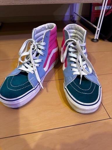 最終処分！バンズ　SK8-HI スケートハイ　マルチカラー