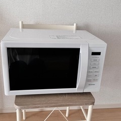 アイリスオーヤマ 電子レンジ 使用期間半年の美品です