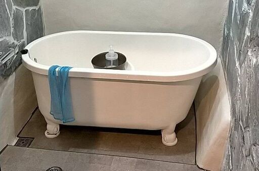 バスタブ  猫足