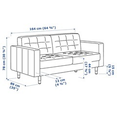 【決まりました】美品　IKEA　ソファの画像