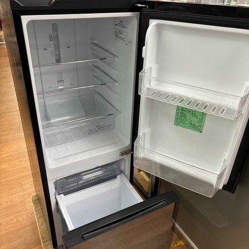 ☆ジモティー割引有☆ハイセンス/2ドア冷蔵庫/HR-G1501EM/154L/2021年製