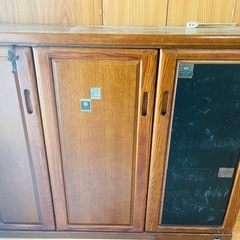 黒板付き 靴箱 玄関収納 シューズボックス